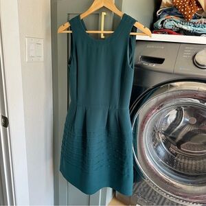 Madewell Tiered Textured Mini Dress